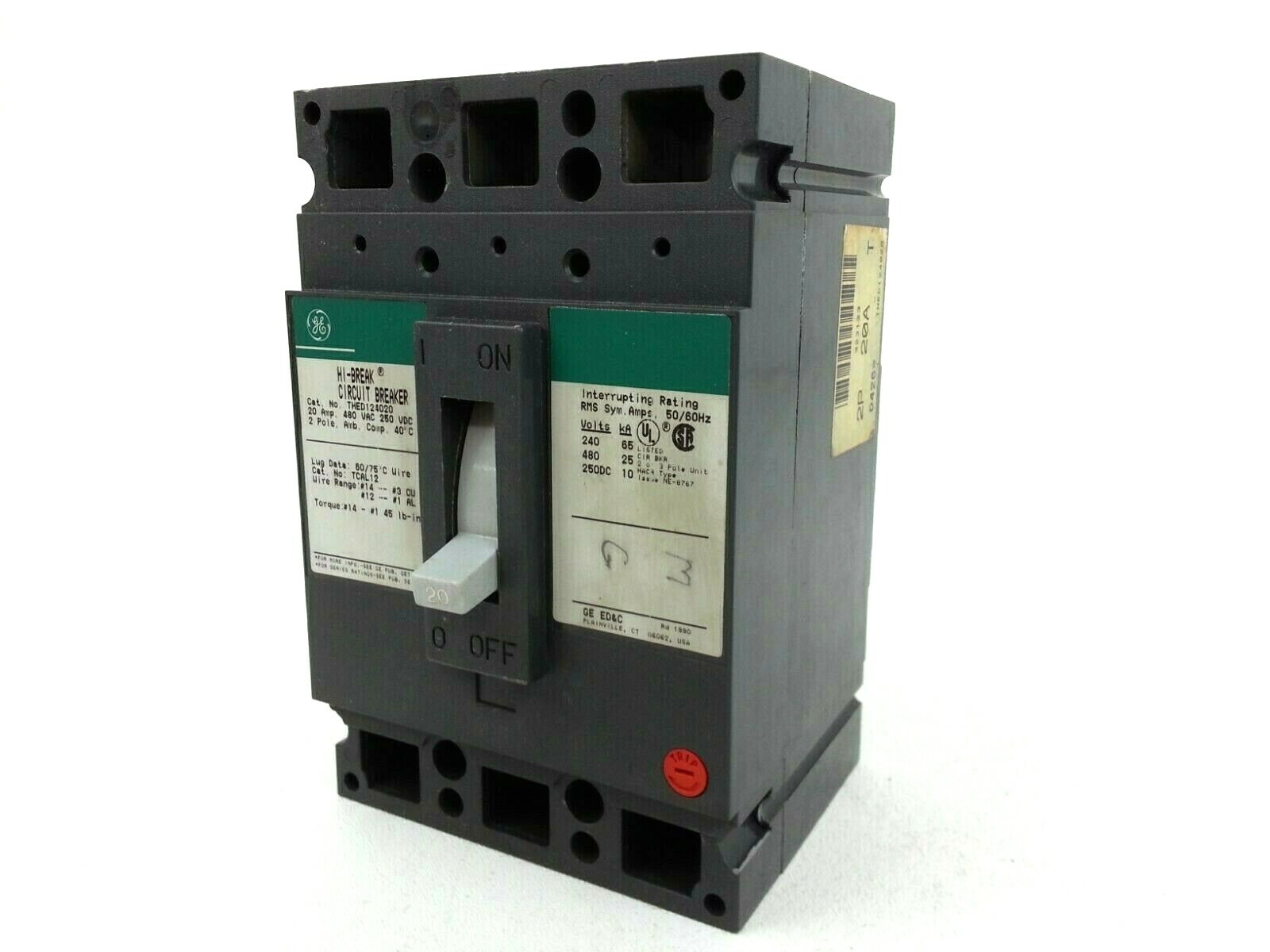 THED124020 GE Circuit Breaker