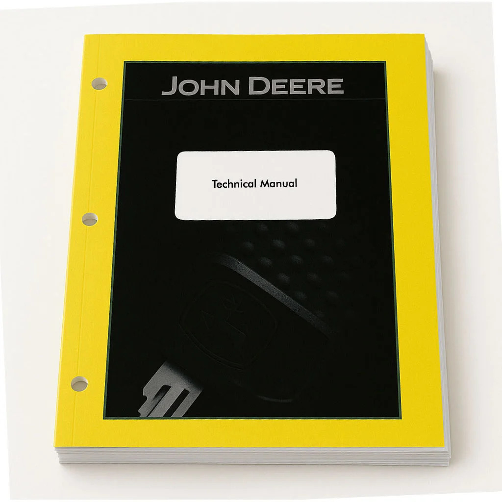 JohnDeere PC4, PC7, PC10 Plater Compactor Technical Service RepairManual-TM14298