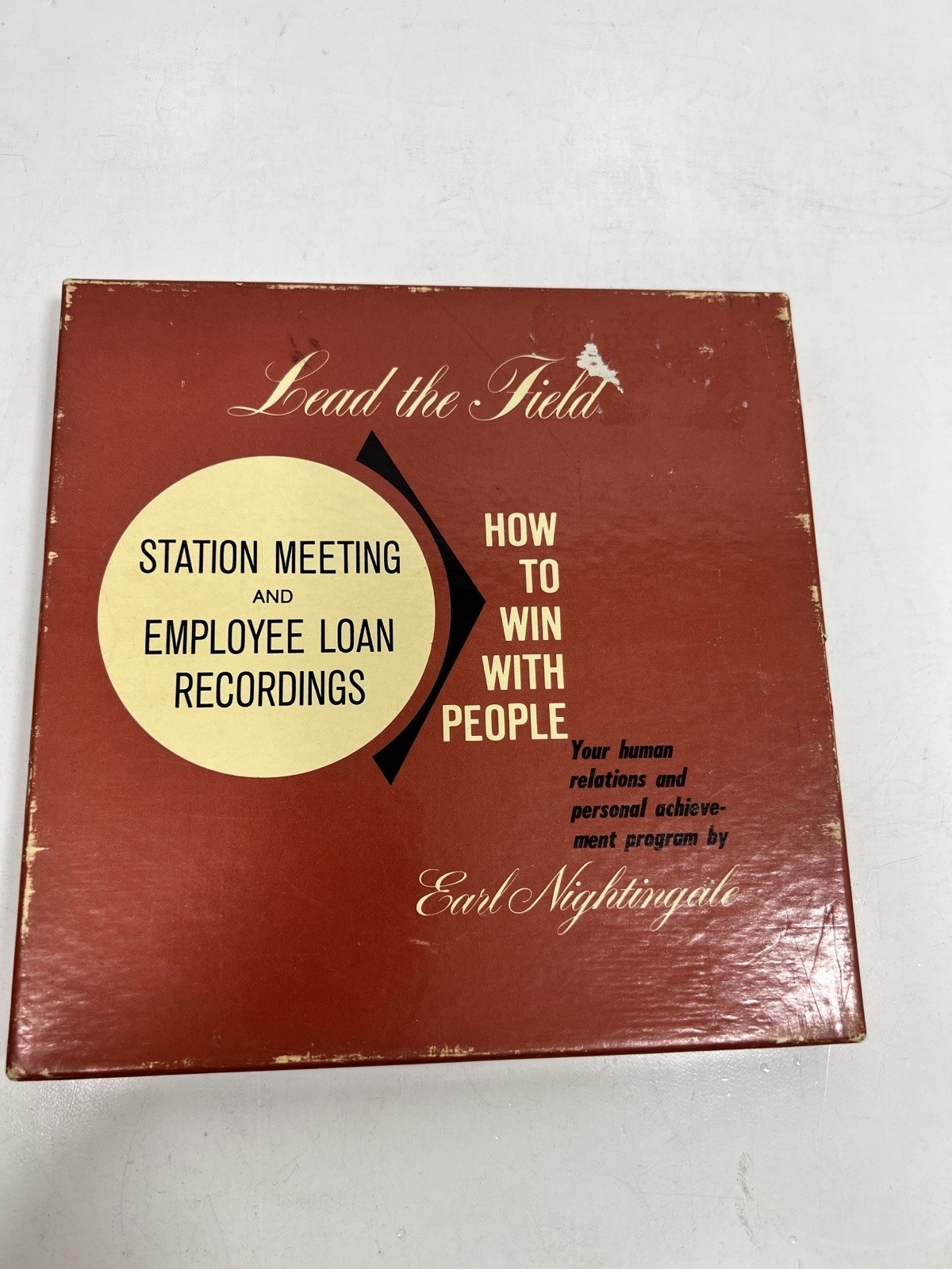 Vintage Earl Nightingale Lead The Field - How To Win With People Records New Vintage Earl Nightingale Lead The Field - How To Win With People Records New