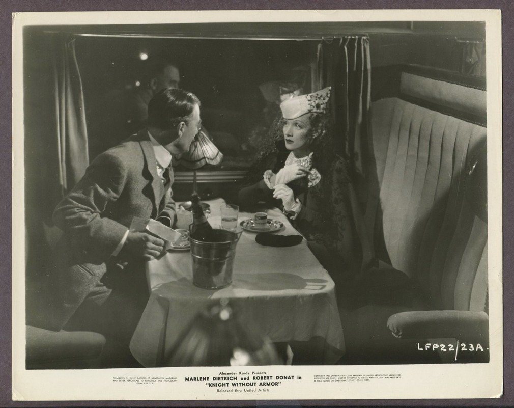 Marlene Dietrich & Robert Donat 1937 Knight Without Armour Original Photo J5547