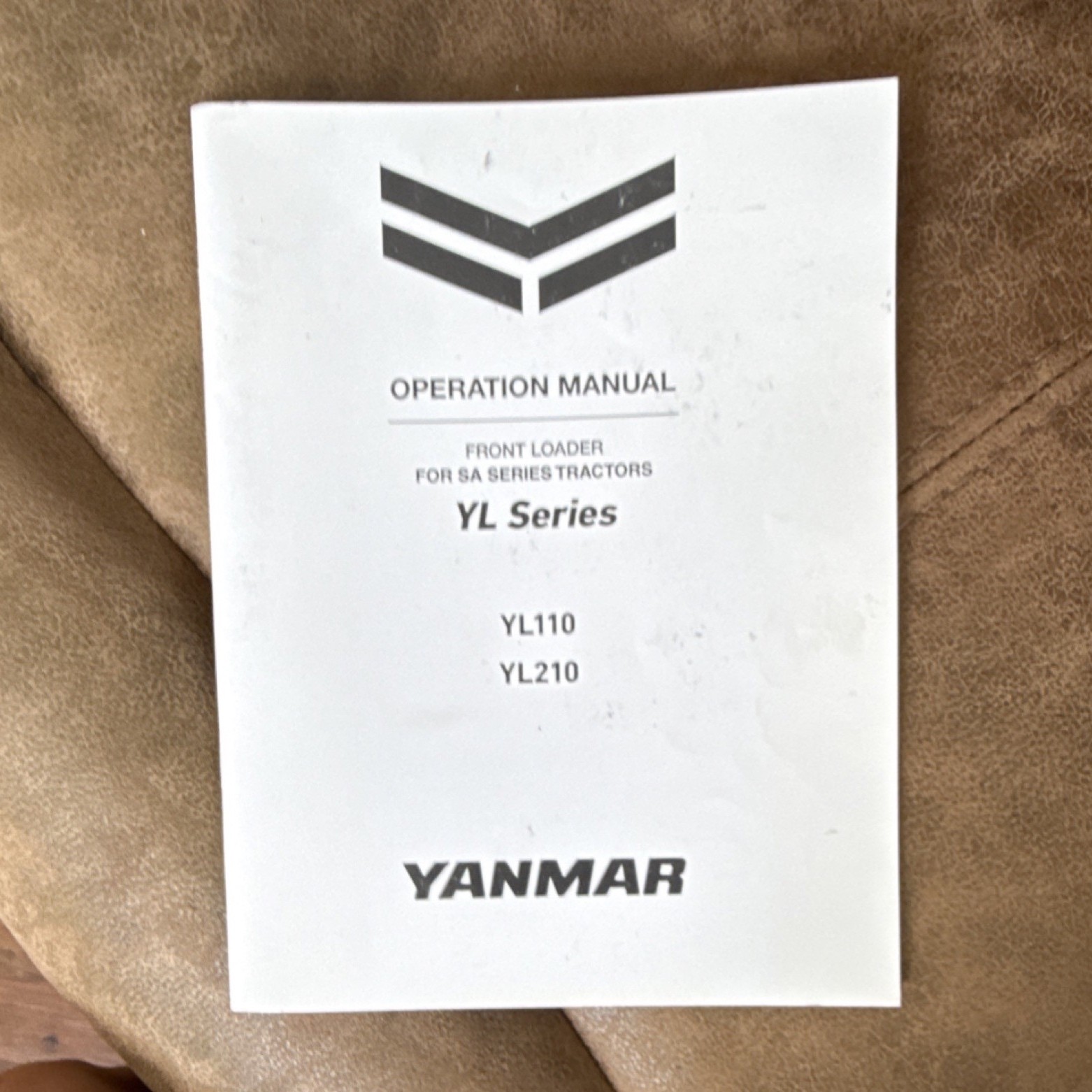Yanmar YL Series Front Loader Operation Manual YL110 YL210 SA Series Tractors Yanmar YL Series Front Loader Operation Manual YL110 YL210 SA Series Tractors
