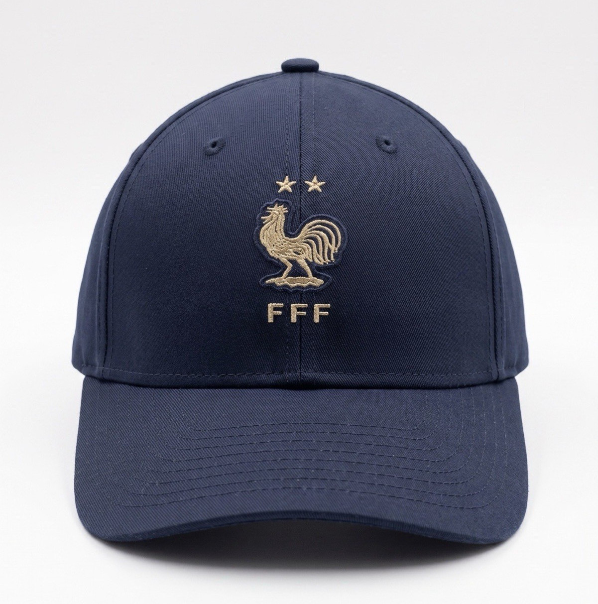 France FFF National Team Soccer Cap Hat Blue