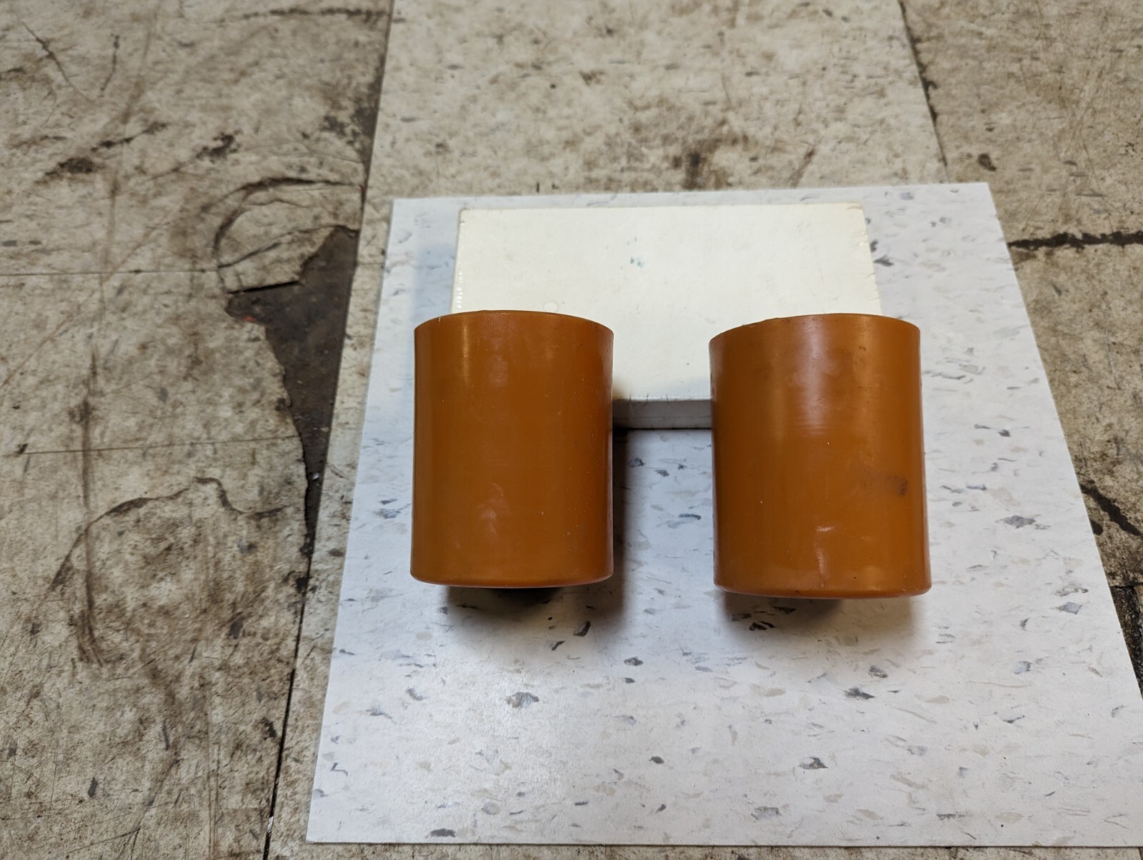 One Pair (2) Hand Pallet Jack/Truck Poly Load Roller Wheels One Pair (2) Hand Pallet Jack/Truck Poly Load Roller Wheels
