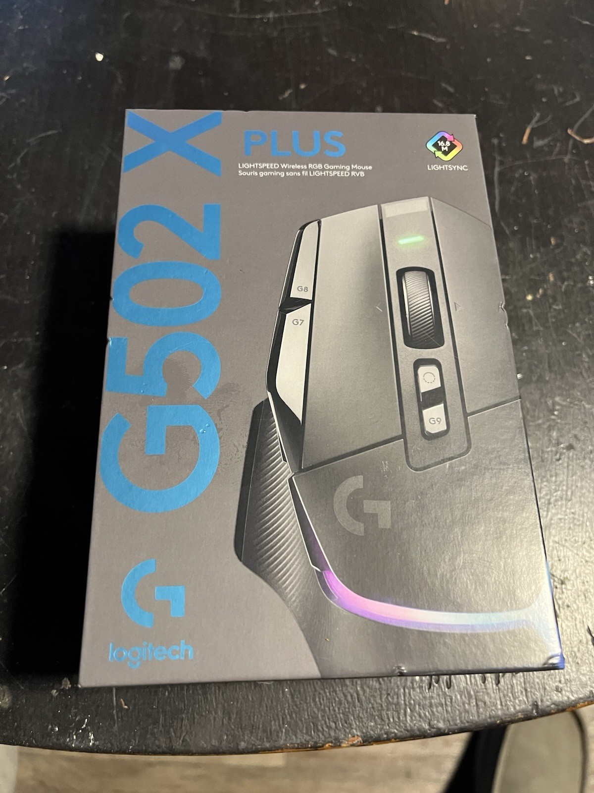 Logitech G502 X PLUS Wireless Gaming Mouse - Black