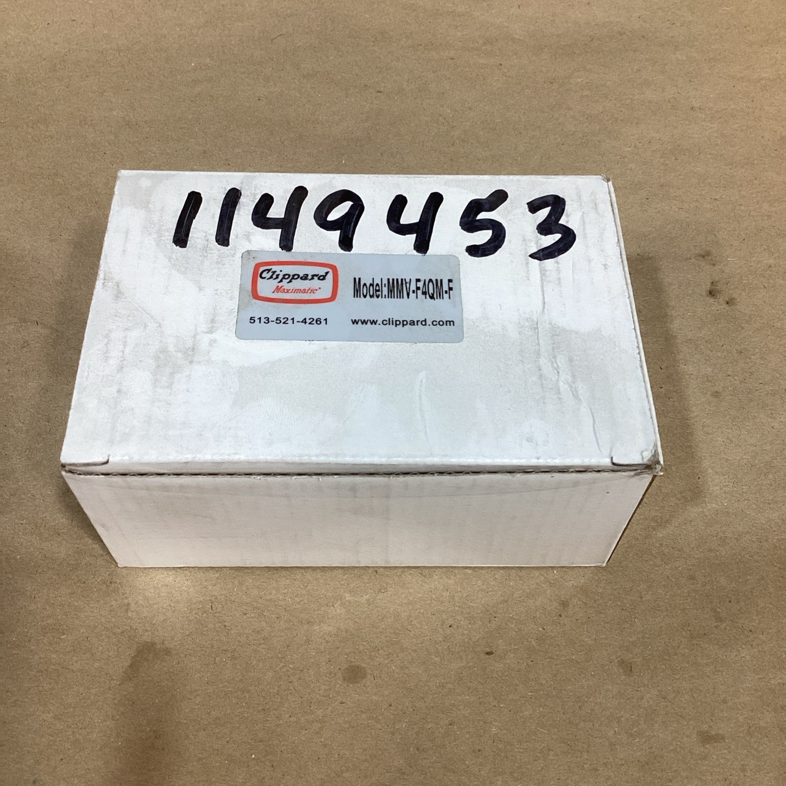 Clippard MMV-F4QM-F 4-Way Foot Pedal Valve Clippard MMV-F4QM-F 4-Way Foot Pedal Valve