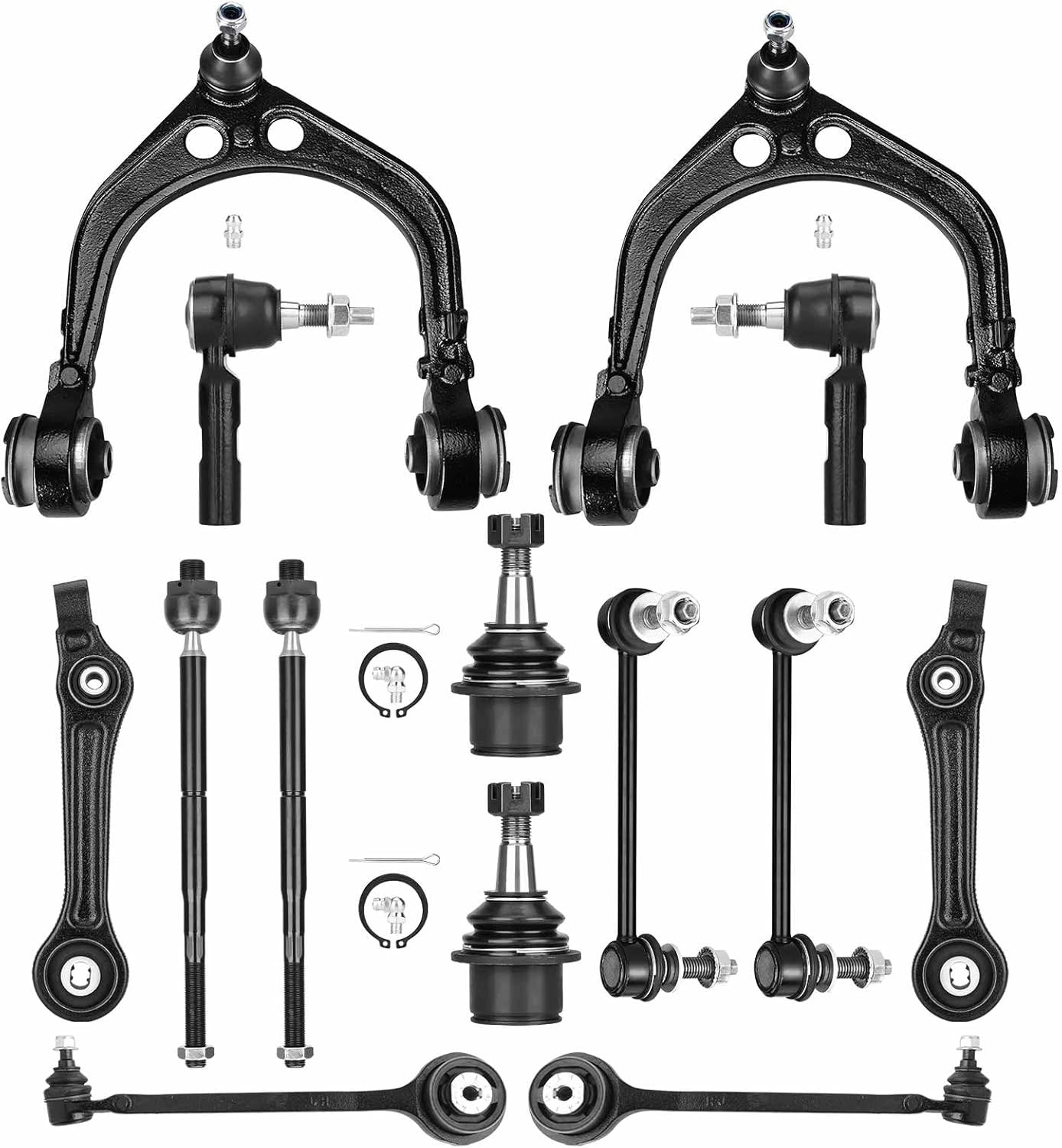 RWD Front Suspension Kit Upper Lower Control Arms Fit for Dodge Challenger Charg