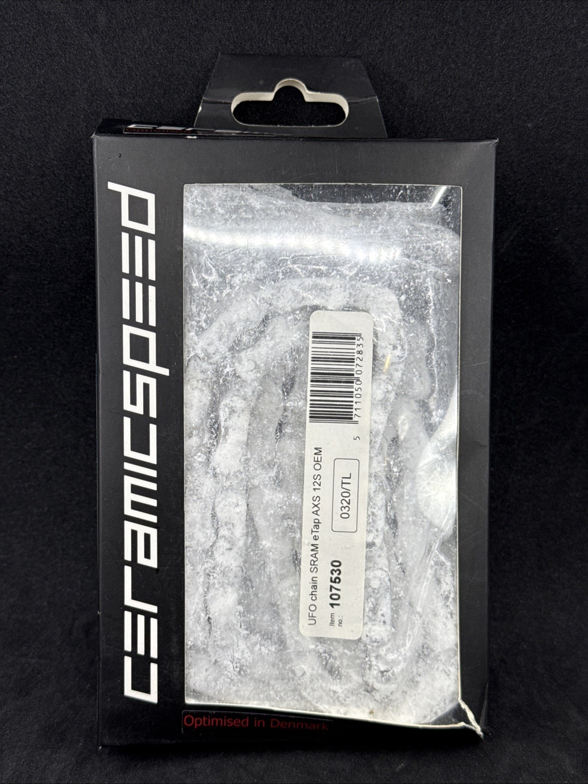 Ceramicspeed UFO Chain, SRAM AXS Road 12 Speed MSRP $199 Ceramicspeed UFO Chain, SRAM AXS Road 12 Speed MSRP $199