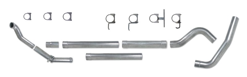 Diamond Eye Performance 4-inch Aluminum Exhaust Kit for Ford 7.3L PowerStroke
