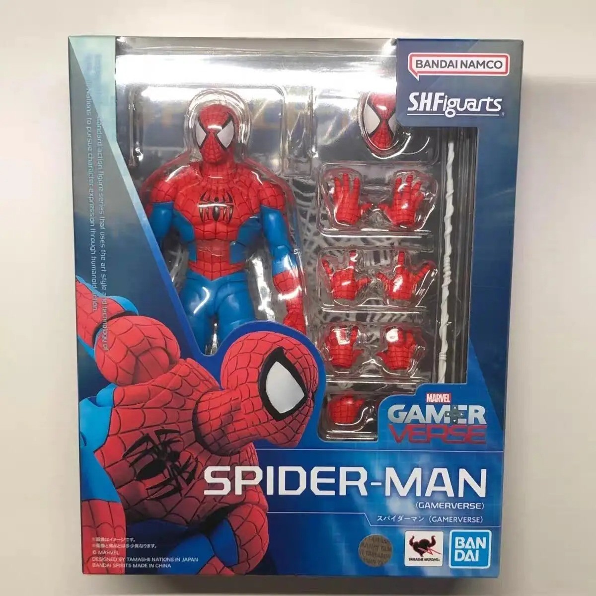 SHFiguarts Spider-Man Gamerverse Action Figure Collectible Anime Toy Gift Figure