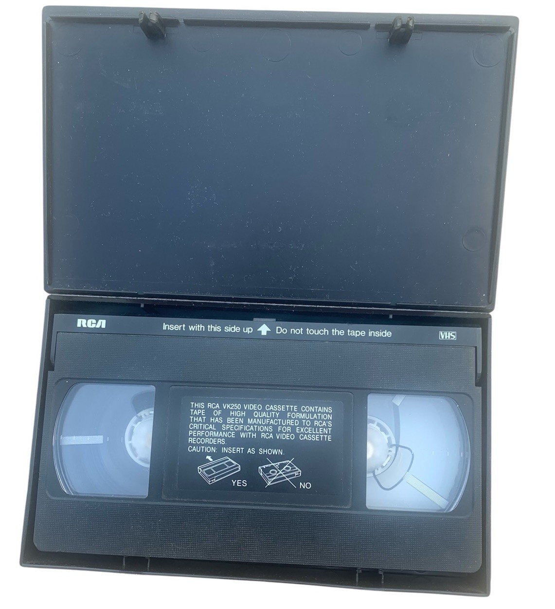 Vintage 1977 RCA VK250 VHS Cassette Tape First Edition Rare