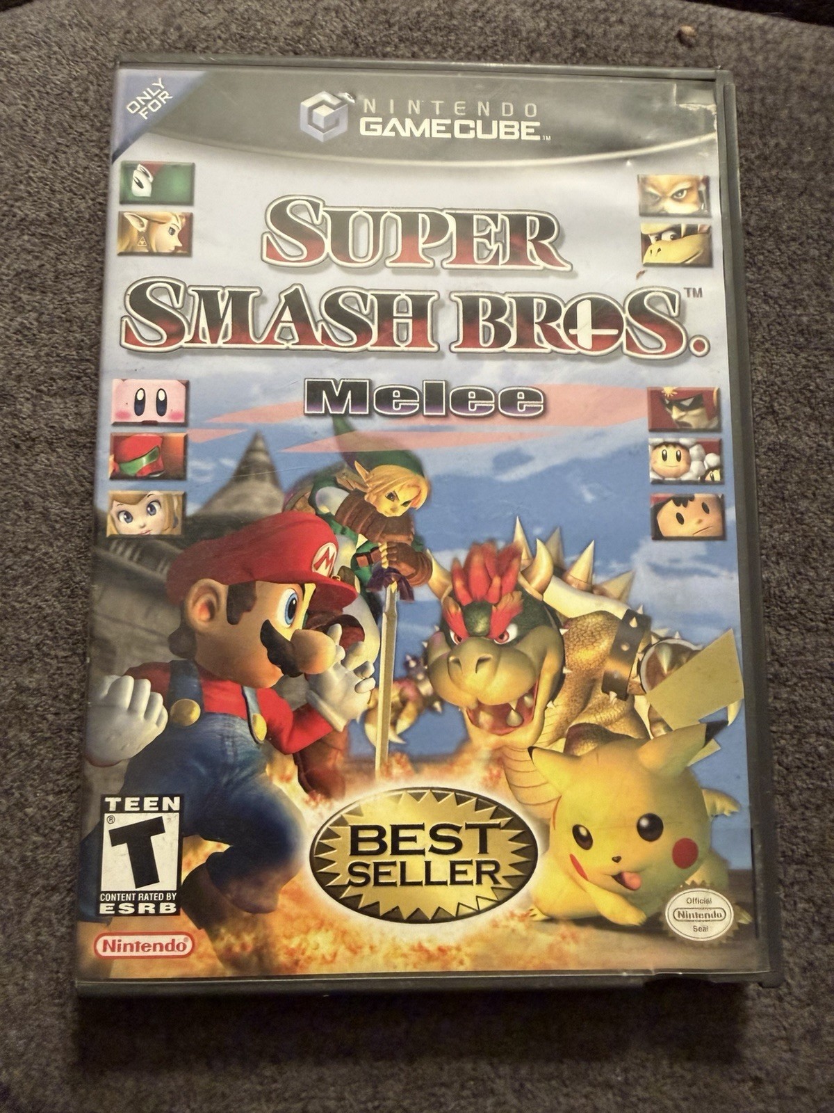 Super Smash Bros Melee (Nintendo GameCube, 2001) CIB Super Smash Bros Melee (Nintendo GameCube, 2001) CIB