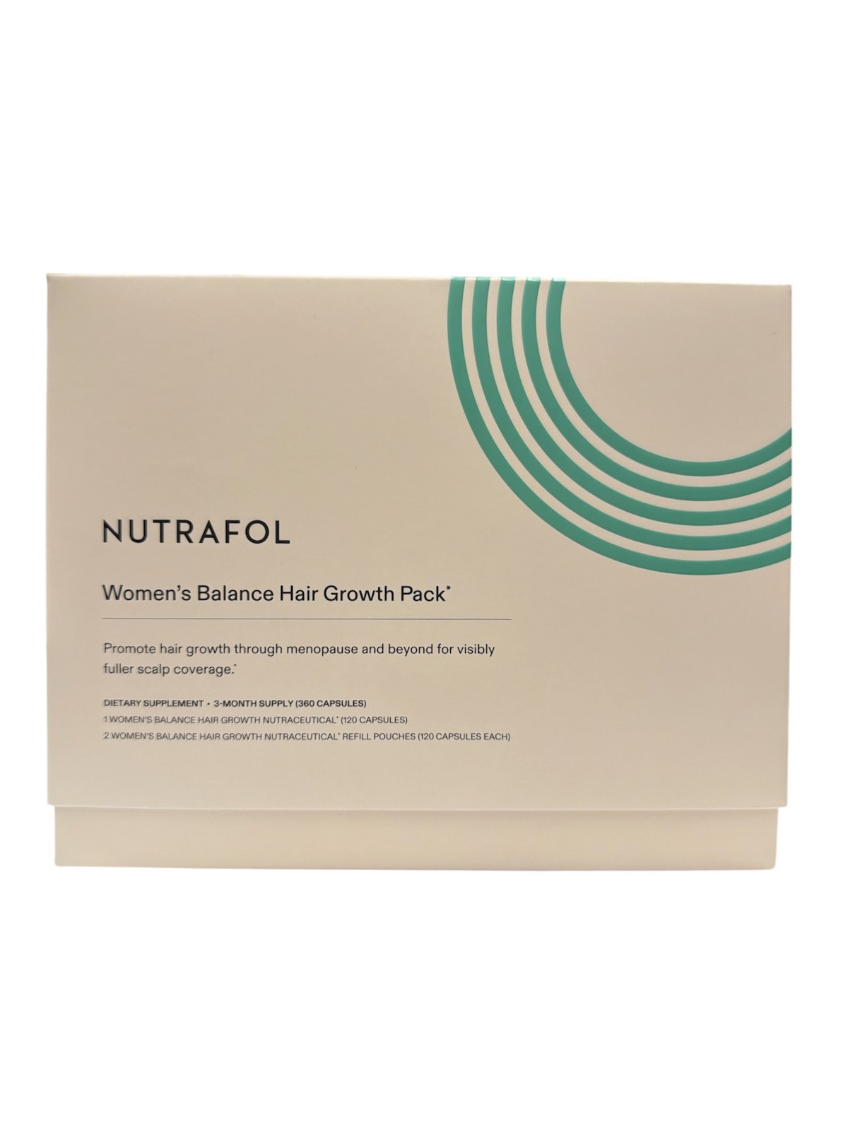 Nutrafol Women\'s Balance Hair Growth Pack 3 Month supply EXP09/27 New In Box Nutrafol Women\'s Balance Hair Growth Pack 3 Month supply EXP09/27 New In Box