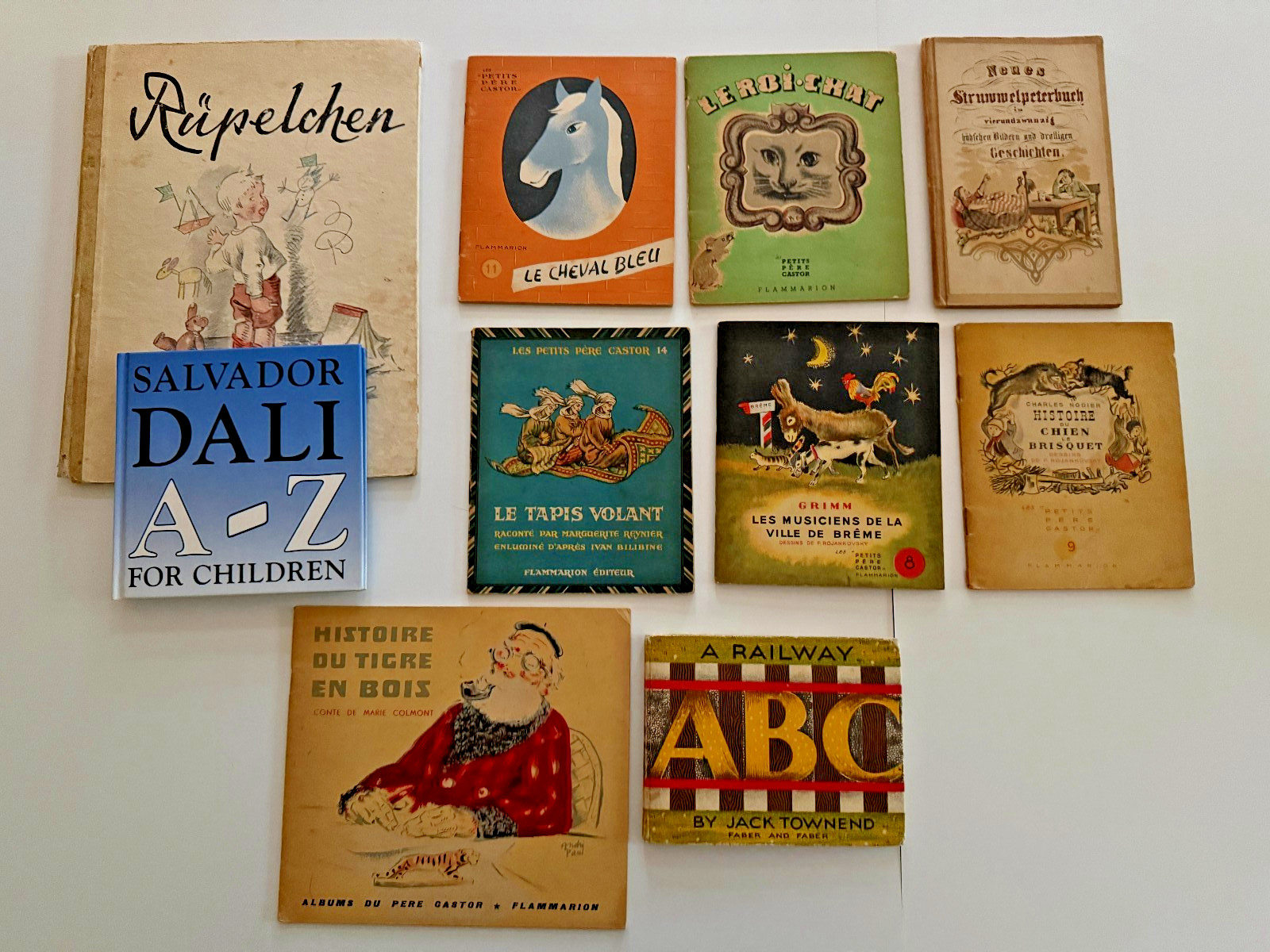 RARE 1935-45 Illustrated Books: Townend ABC, 1941 Königsberg, Rojankovsky
