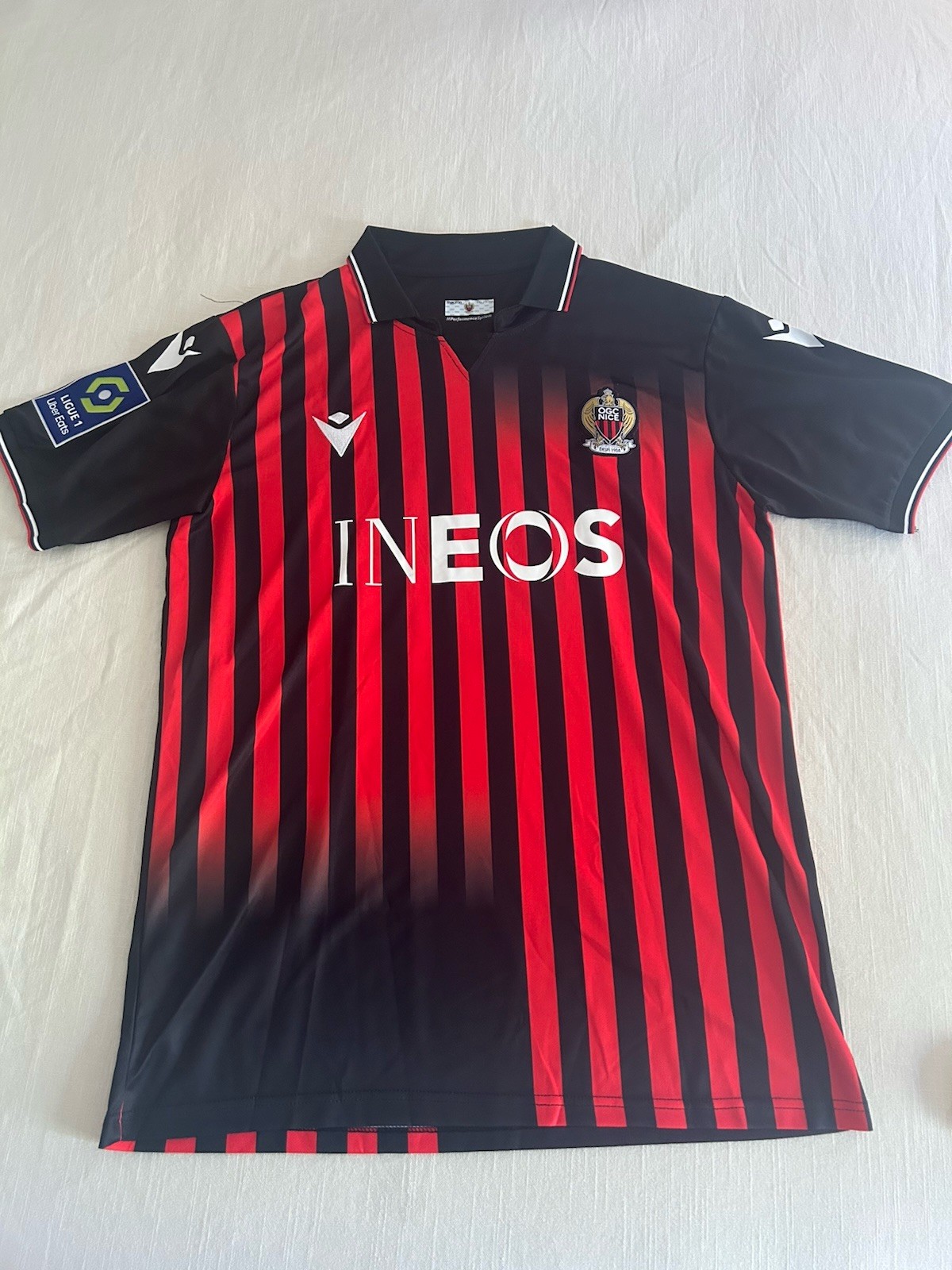 Ross Barkley #11 Macron 2022-23 OGC Nice Replica Jersey - Size Mens 2XL