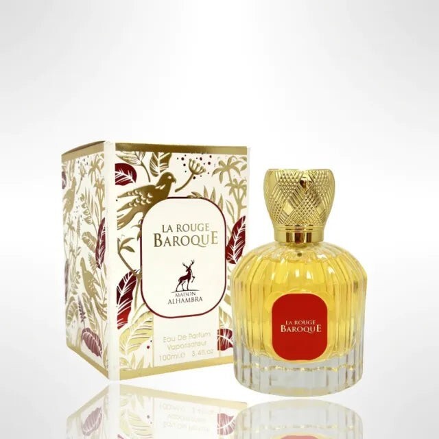 La Rouge Baroque by Maison Alhambra Eau De Parfum 3.4oz/100ml Spray
