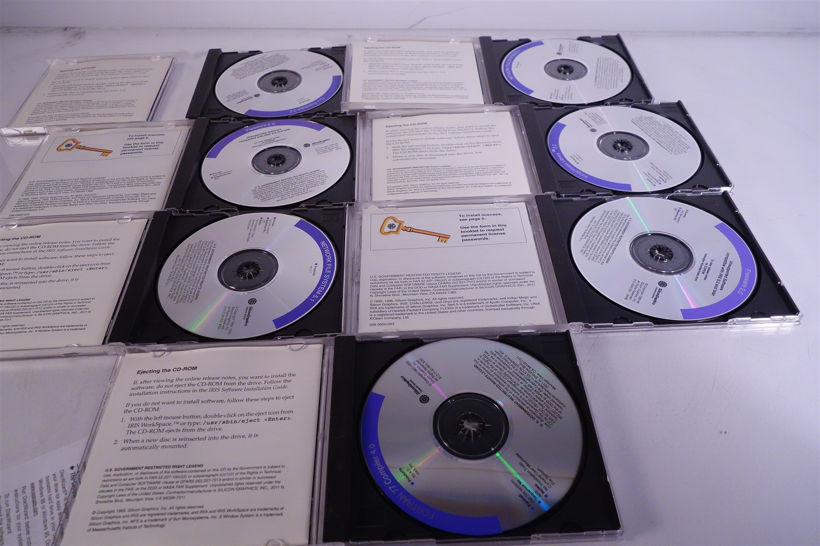 SGI Silicon Graphics IRIX Freeware CD's + More 