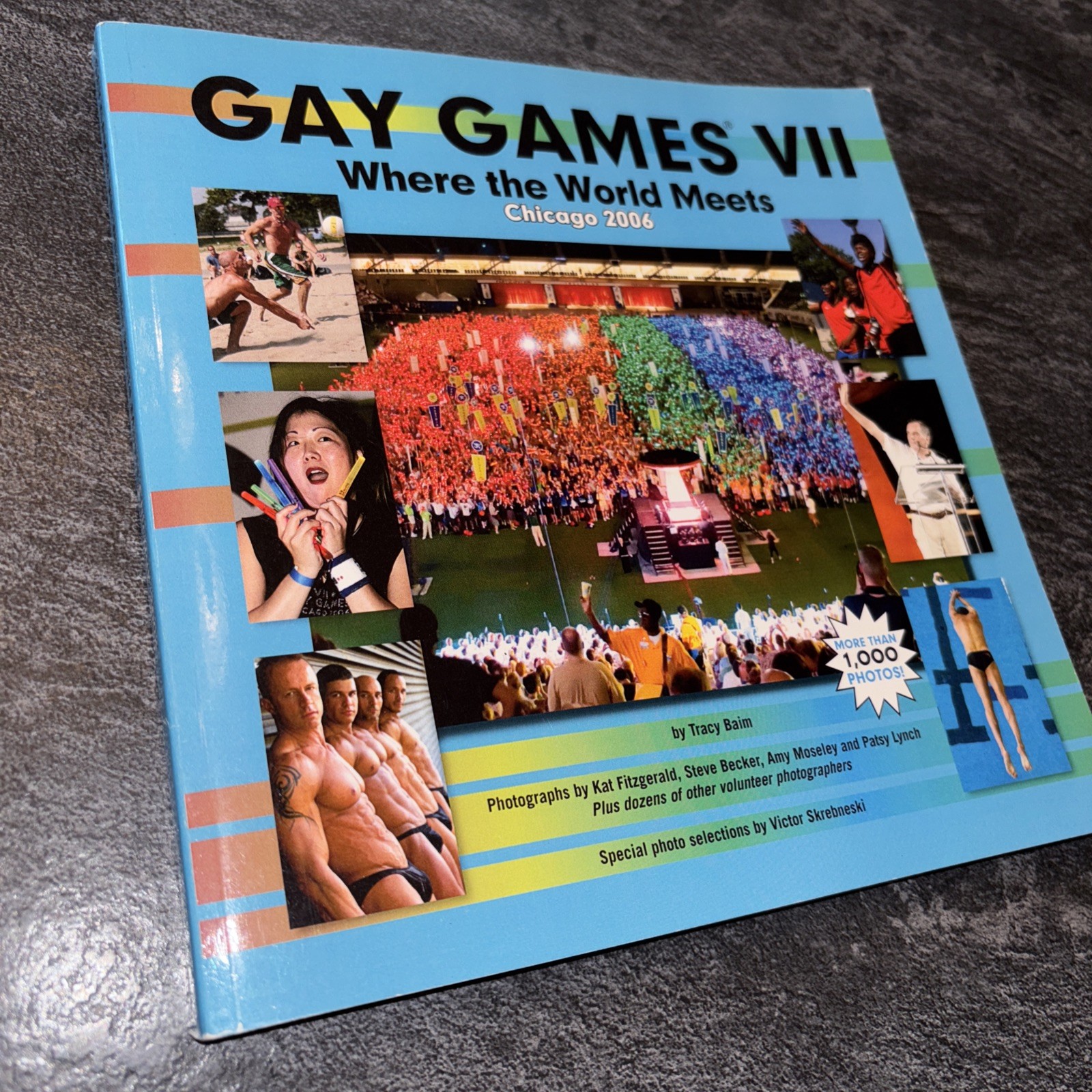 Where The World Meets Gay Games Chicago 2006 Commemorative Book Athletes LGBTQ Where The World Meets Gay Games Chicago 2006 Commemorative Book Athletes LGBTQ