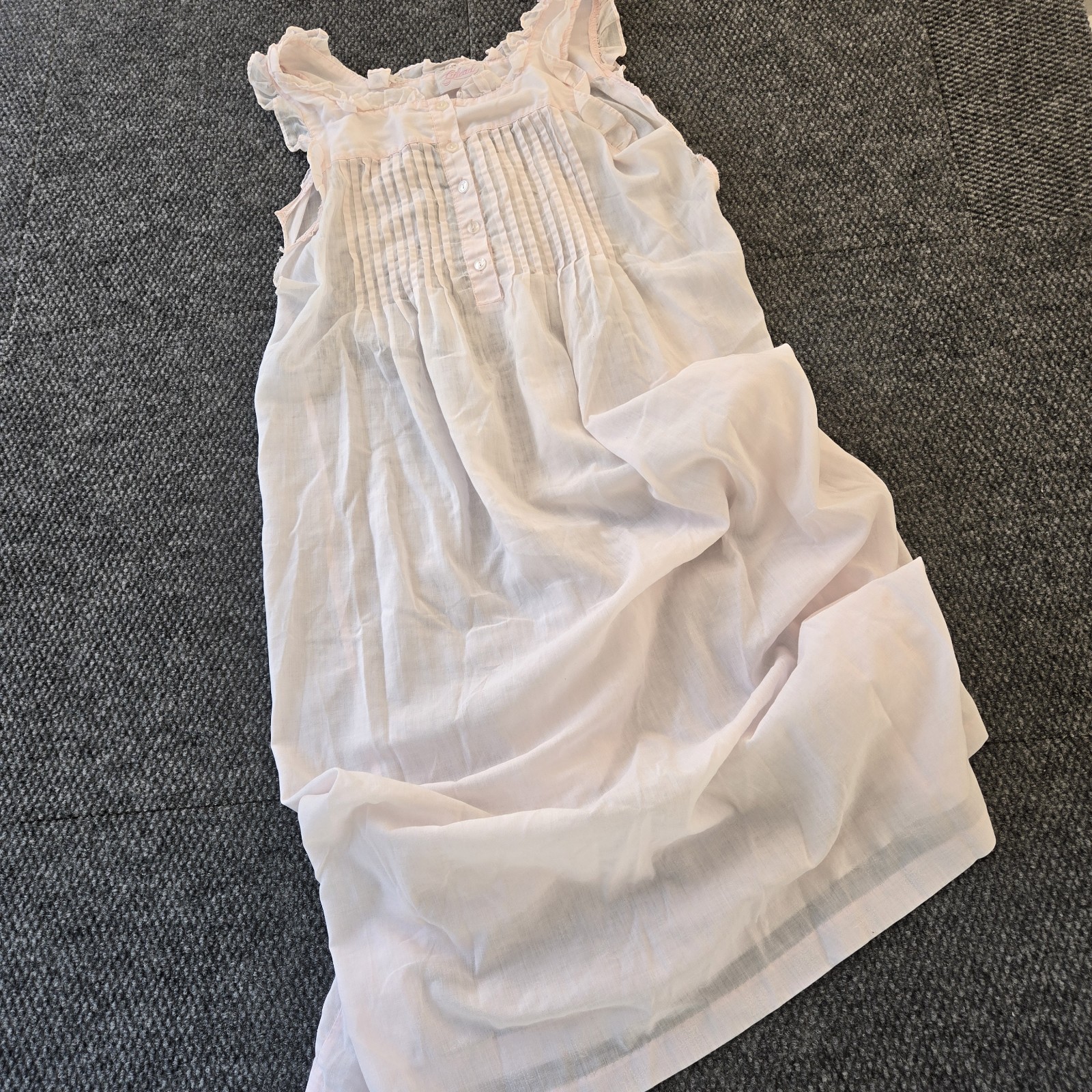 Vintage Gilead Pink Prairie Nightgown Coquette Long Ruffle Edge Cottagecore Dres Vintage Gilead Pink Prairie Nightgown Coquette Long Ruffle Edge Cottagecore Dres