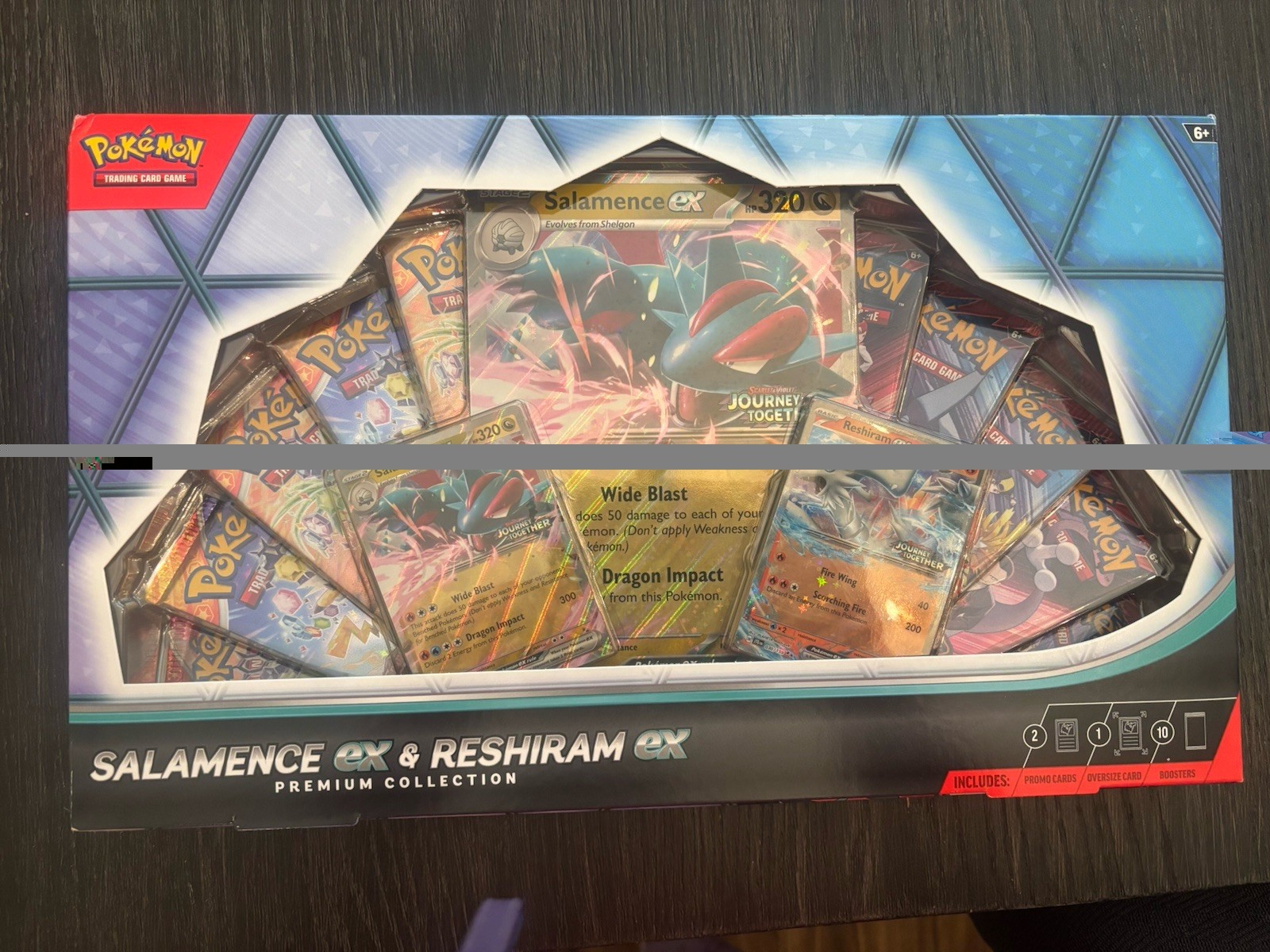 Salamence ex & Reshiram ex Premium Collection Pokemon TCG
