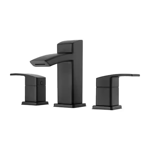 Pfister LG49-DF2B Kenzo Widespread Bathroom Faucet with Metal Pop-Up Assembly