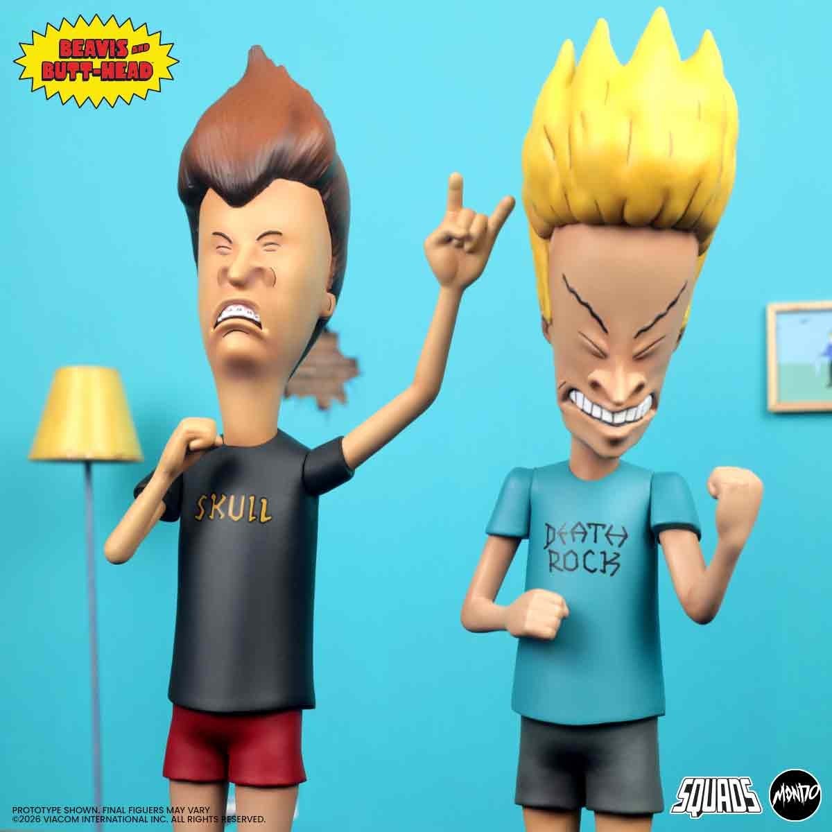 MONDO Beavis and Butt-Head Squads Action Figure Set MTV 