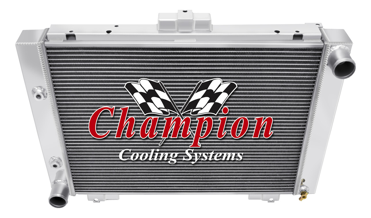 Rockin Champion 3 Row All Aluminum Radiator for 1964 Ford Galaxie V8 Engine