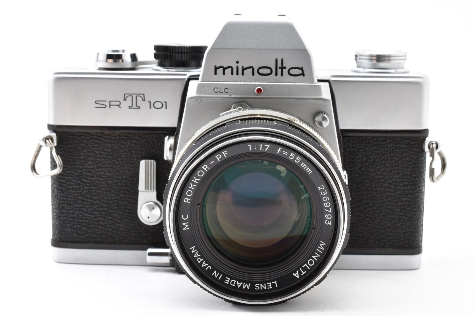 【Excellent】Minolta SRT 101 SLR Film Camera MC Rokkor-PF 55mm F1.7 #2979895