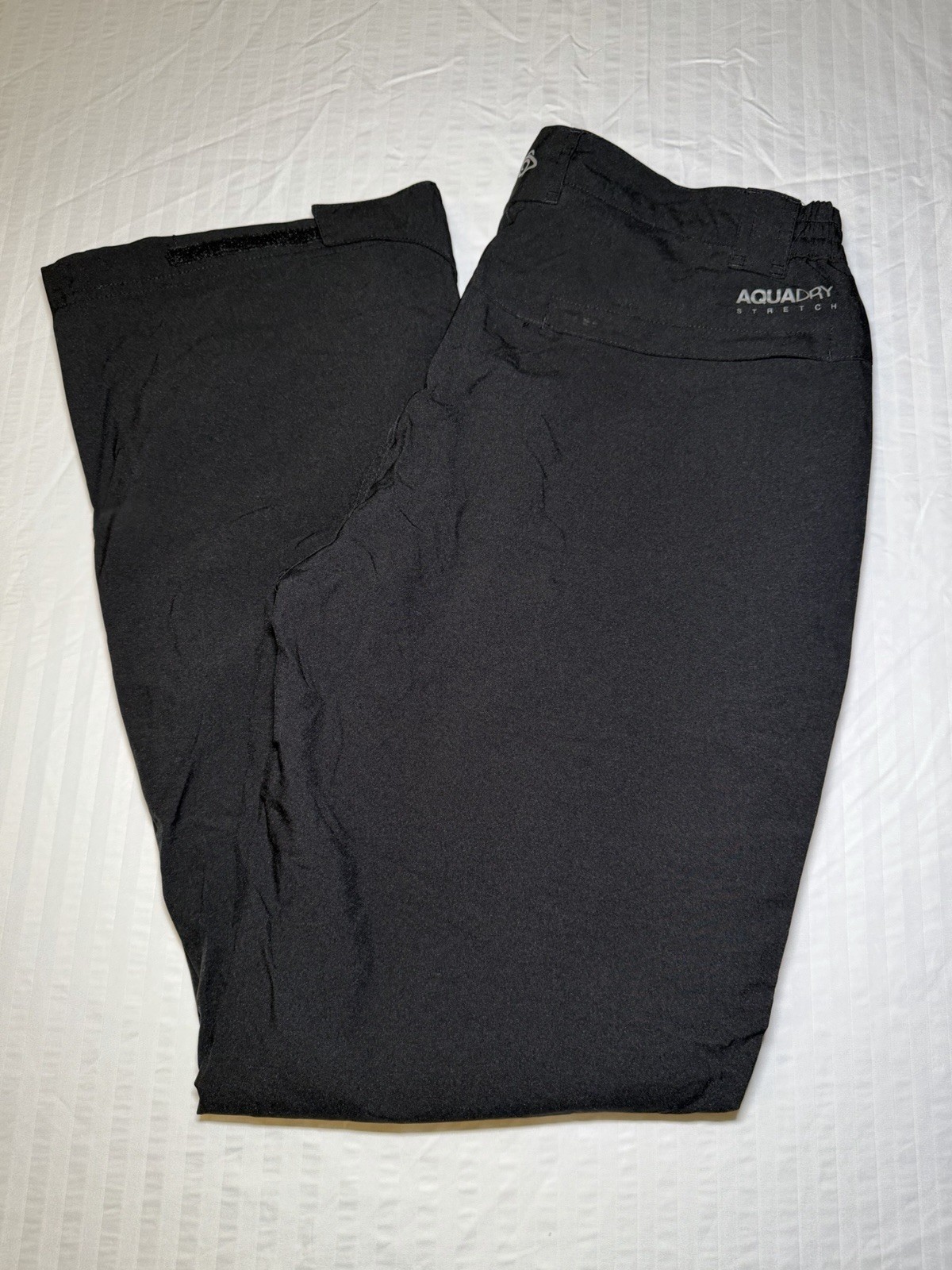 Craghoppers Aquadry Stretch Black Pants Men’s 34x32 Poly Lined Outdoor Fishing Craghoppers Aquadry Stretch Black Pants Men’s 34x32 Poly Lined Outdoor Fishing