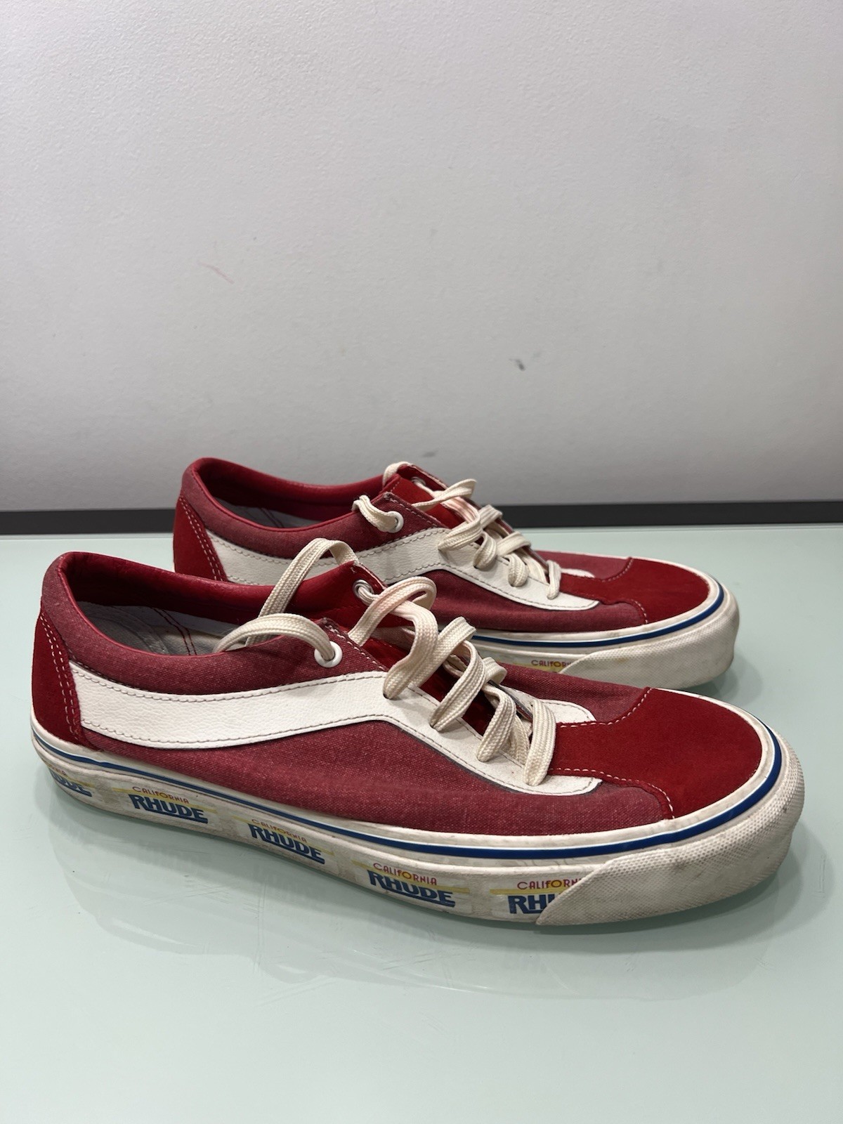 Vans x Rhude Bold NI California License Plate Shoes Size Mens 9 US Vans x Rhude Bold NI California License Plate Shoes Size Mens 9 US