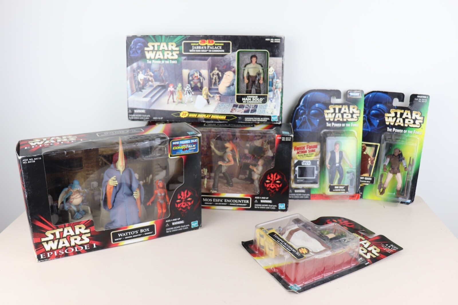 1990\'s Star Wars Action Figures - Han Solo, etc. 1990\'s Star Wars Action Figures - Han Solo, etc.