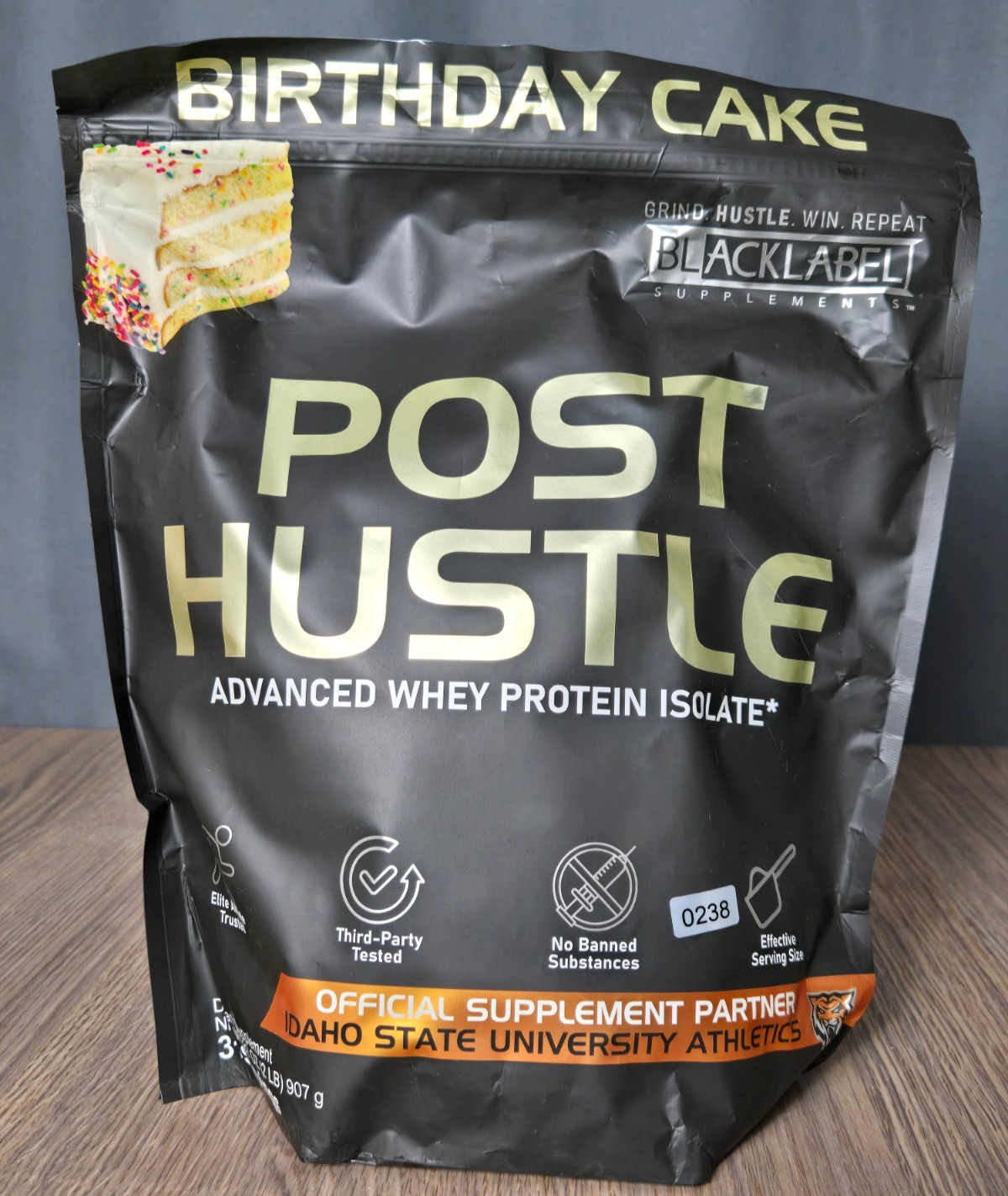 Black Label Post Hustle Whey Isolate Protein 31 servs. Birthday Cake Exp 9/26 Black Label Post Hustle Whey Isolate Protein 31 servs. Birthday Cake Exp 9/26