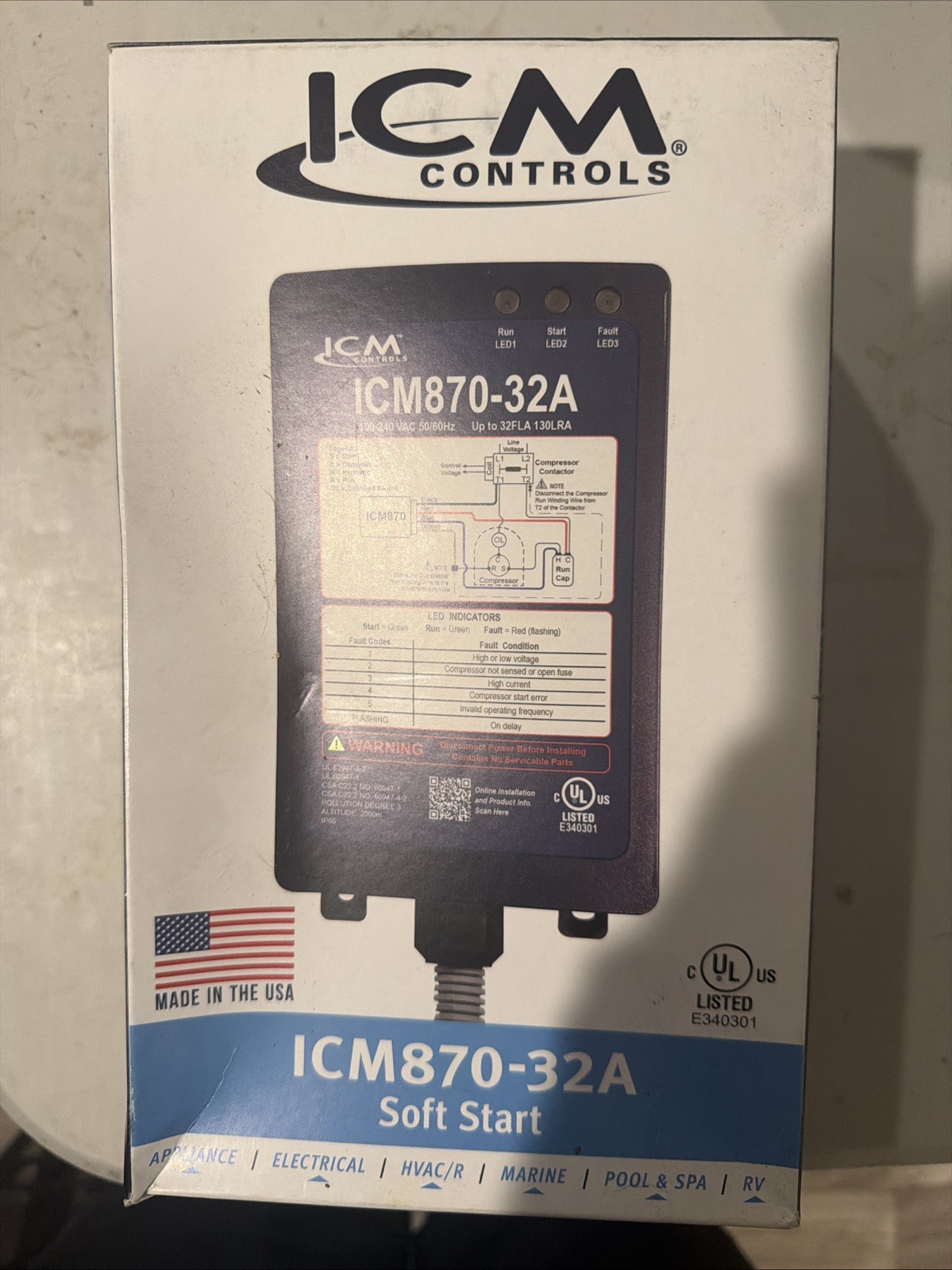 ICM 870-32A Soft Start Unit with Overload Protection ICM 870-32A Soft Start Unit with Overload Protection
