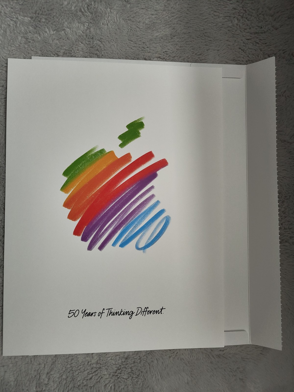 Apple 50th Anniversary Poster 24x18 Limited Edition Apple 50th Anniversary Poster 24x18 Limited Edition
