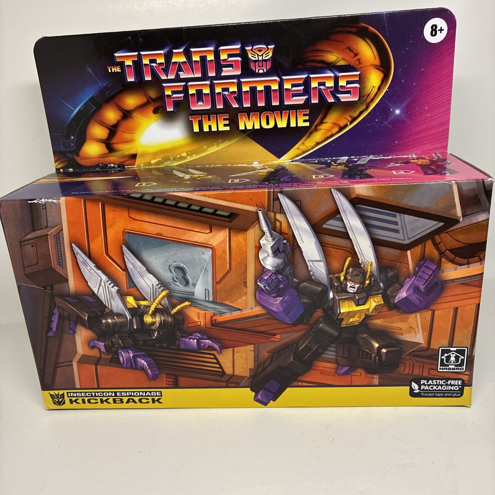 Hasbro Transformers The Movie Retro G1 Kickback Exclusive Figure