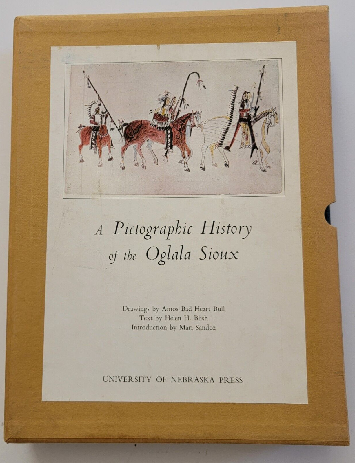 A Pictographic History Of The Oglala Sioux:    1st Print/VG/OOP    (see photos:)