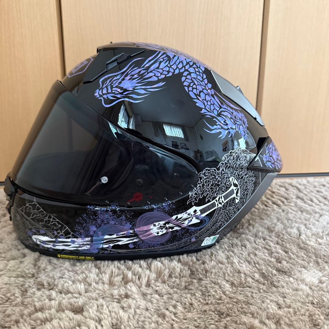 SHOEI X-Fifteen Full Face Helmet Orochi Dragon Wave Japanese Style