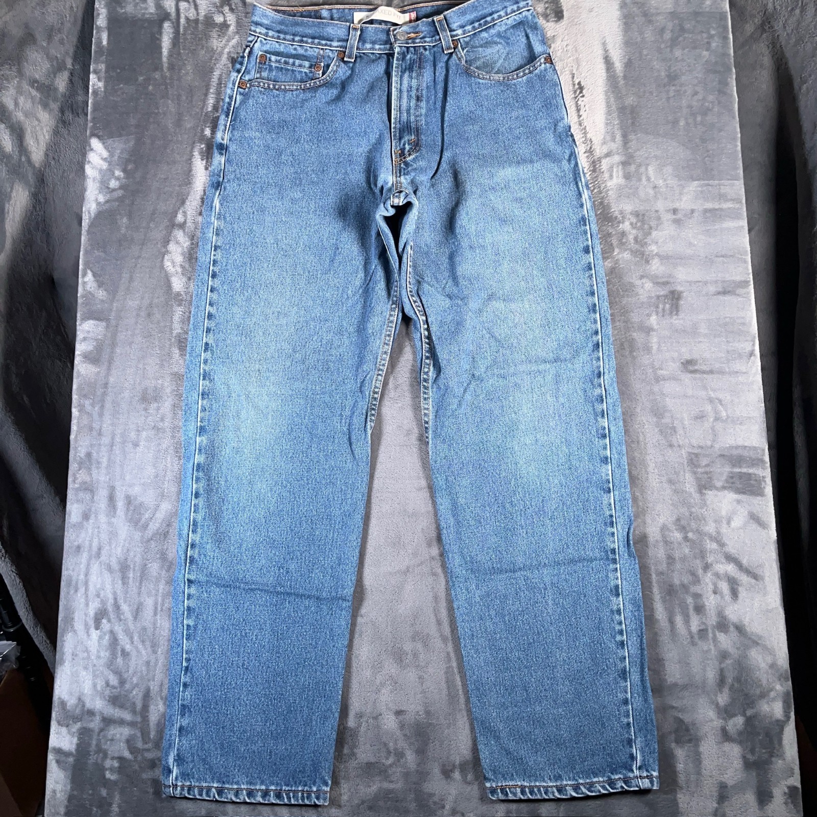 Vintage Levi\'s 550 Jeans Mens Fits 32x32 Blue Relaxed Tapered Light Wash USA Y2K
