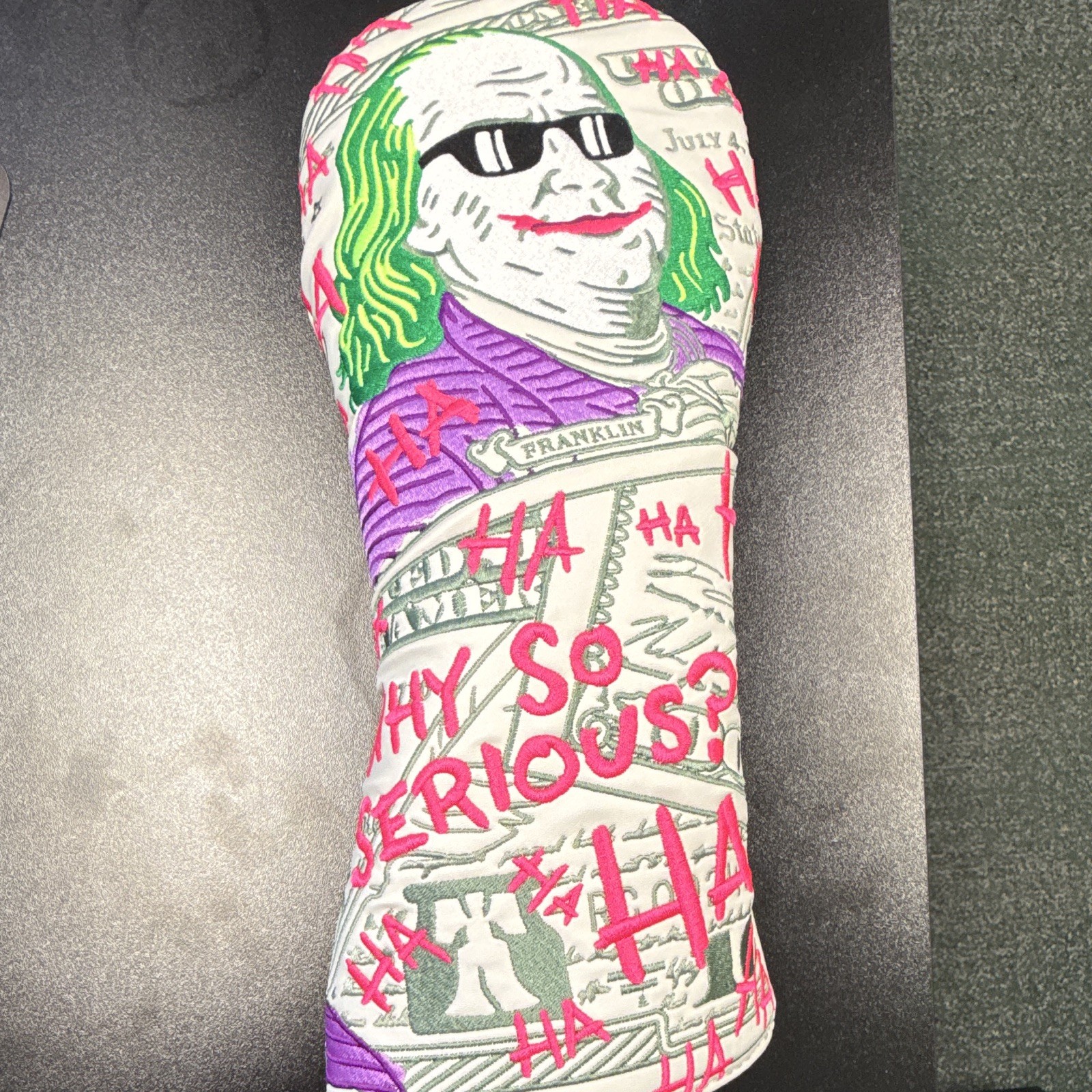 Swag Defaced Franklin Driver Headcover