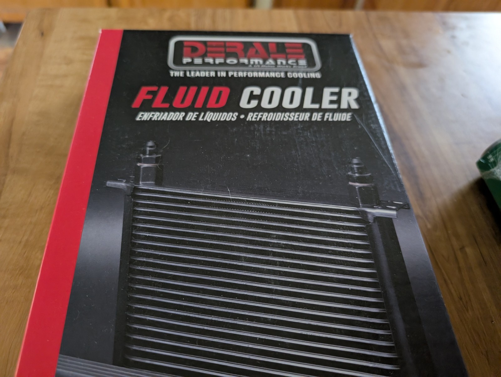 Derale 51978 19 Row Stack Oil Plate Cooler  10 AN O -ring Female. AMERICAN MADE