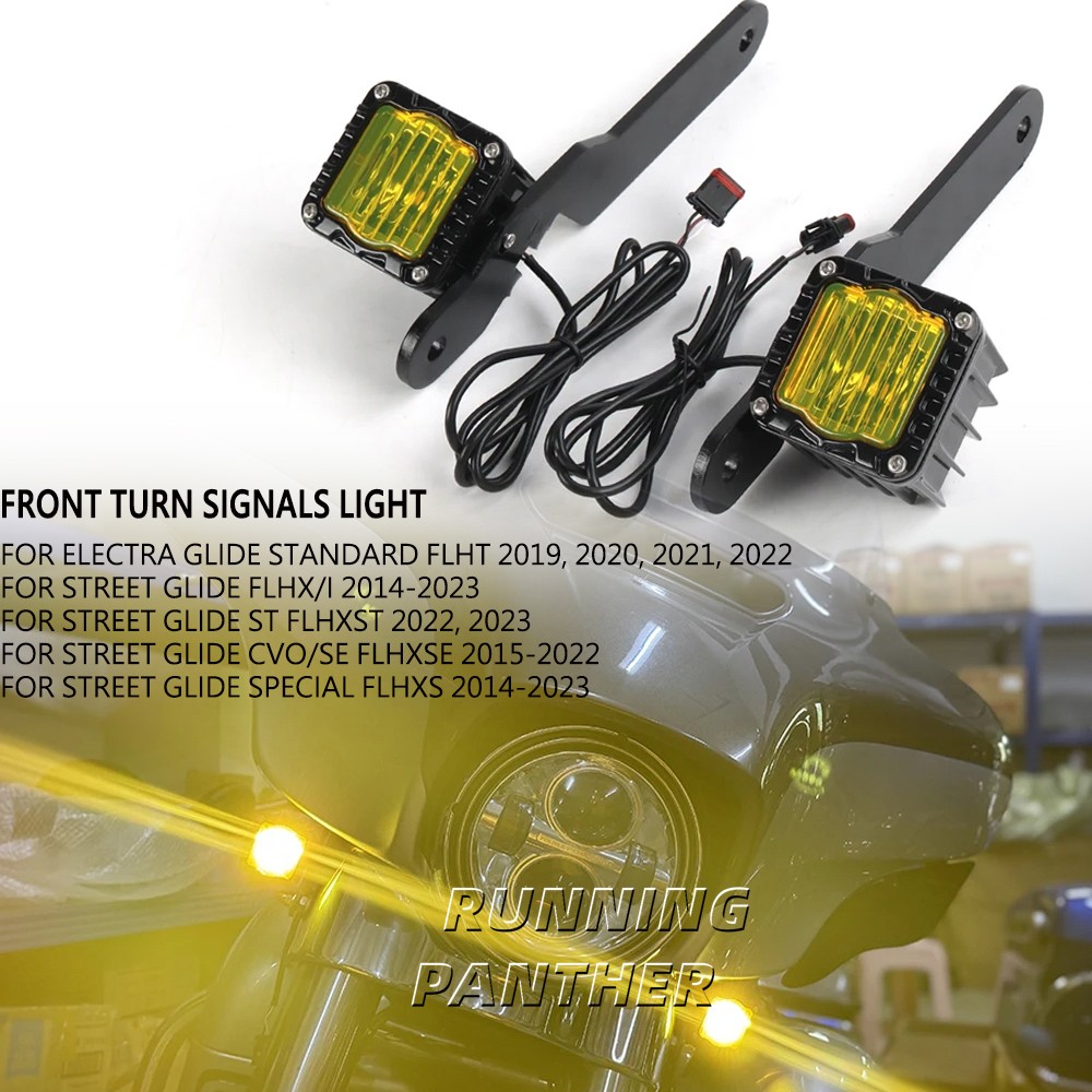 Touring Street Glide Special FLHXS LED Turn Signal Light For Harley 2014-2023
