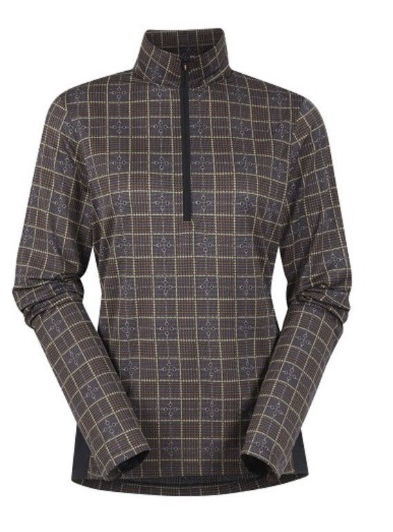 Nwt’s Kerrits Ice Fil Lite Long Sleeve Riding Shirt Black Plaid UV Equestrian XS Nwt’s Kerrits Ice Fil Lite Long Sleeve Riding Shirt Black Plaid UV Equestrian XS