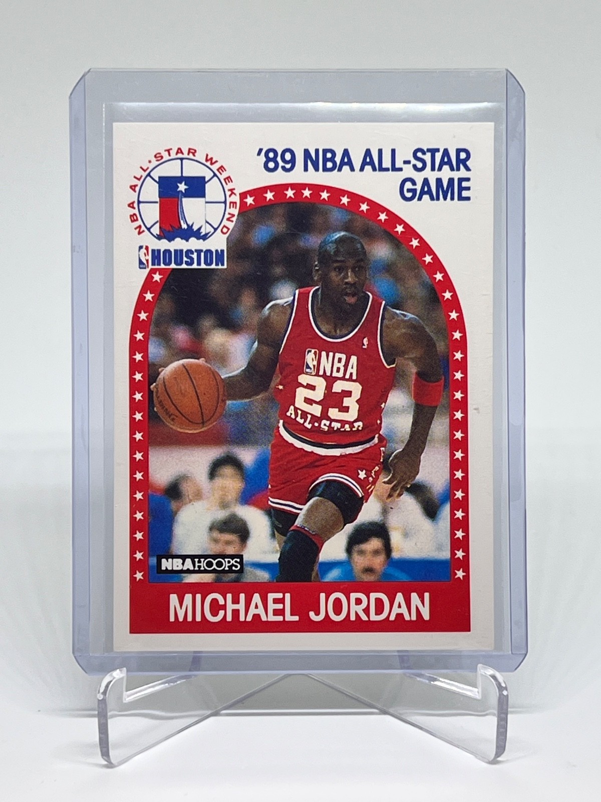 1989-90 NBA Hoops Michael Jordan #21 All-Star Chicago Bulls 1989-90 NBA Hoops Michael Jordan #21 All-Star Chicago Bulls