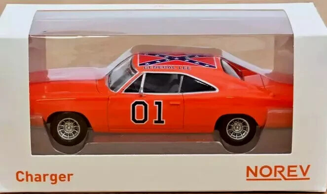 Dukes of Hazzard 1969 Dodge Charger 01 GENERAL LEE NOREV 9 50003 1/43 Dukes of Hazzard 1969 Dodge Charger 01 GENERAL LEE NOREV 9 50003 1/43