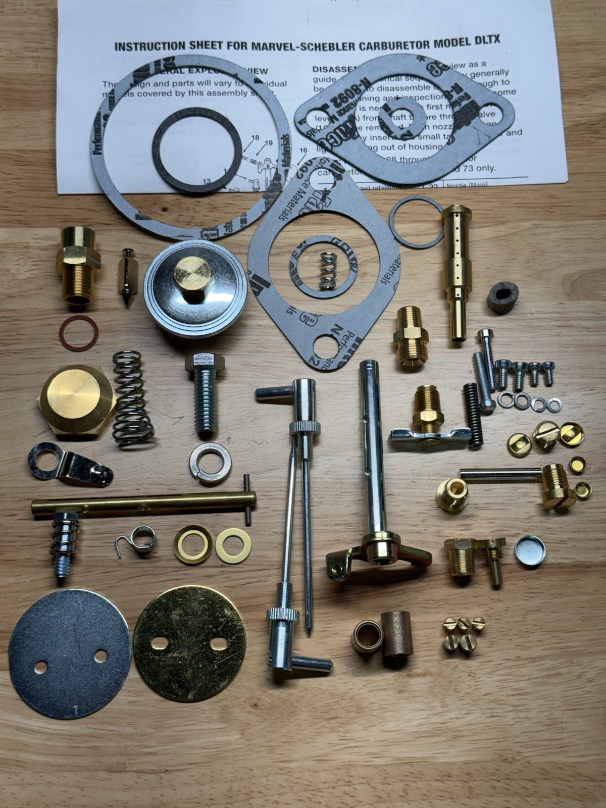 John Deere A AO AR Marvel Schebler DLTX 71 DLTX 72 Comprehensive Carburetor Kit