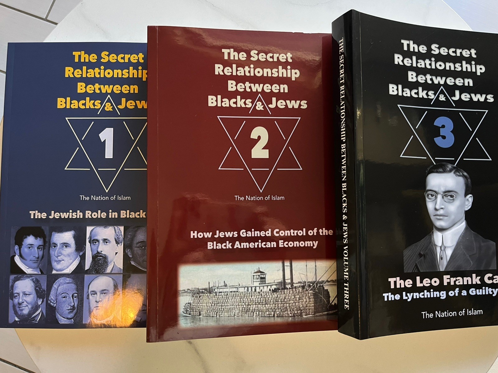 Authentic Set Of The Secret Relationship Between Blacks &Jews
