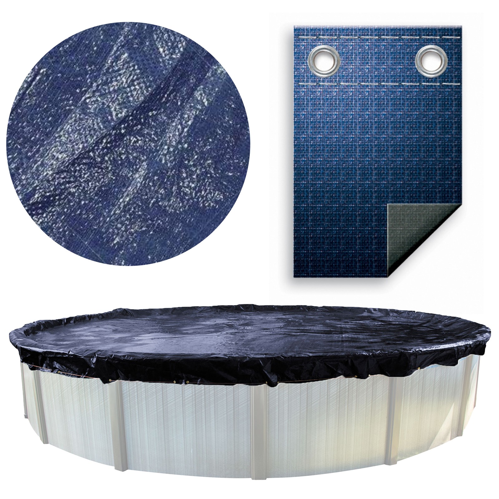 Swimline PCO827 24\' Round Above Ground Swimming Winter Cover (Pool Cover Only)