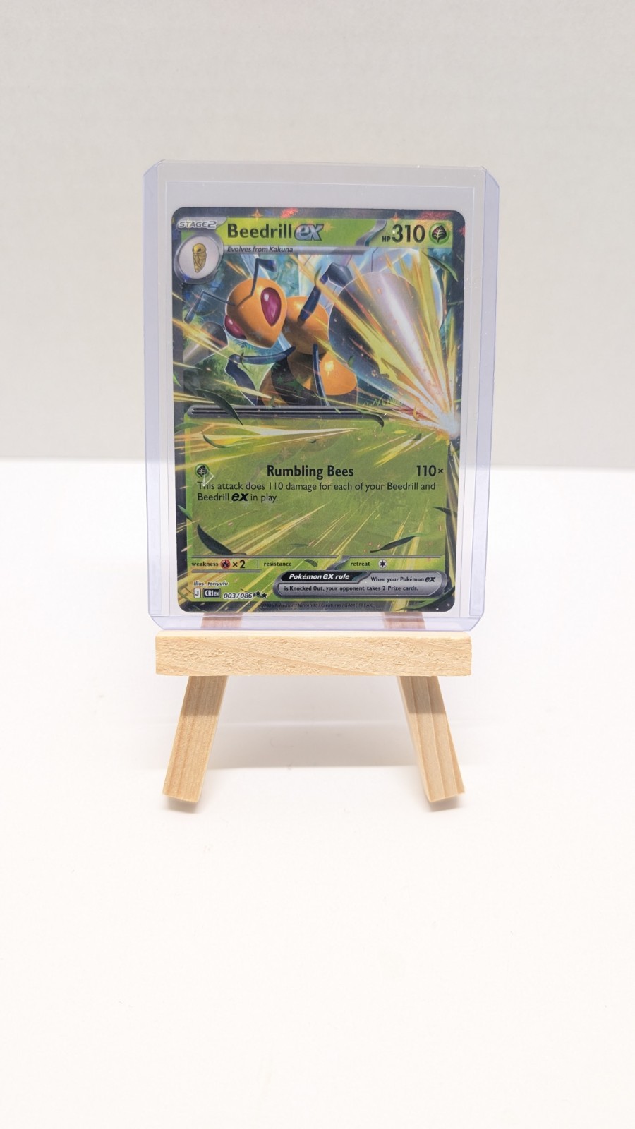 Pokémon TCG, Beedrill Ex 003/086 - Chaos Rising
