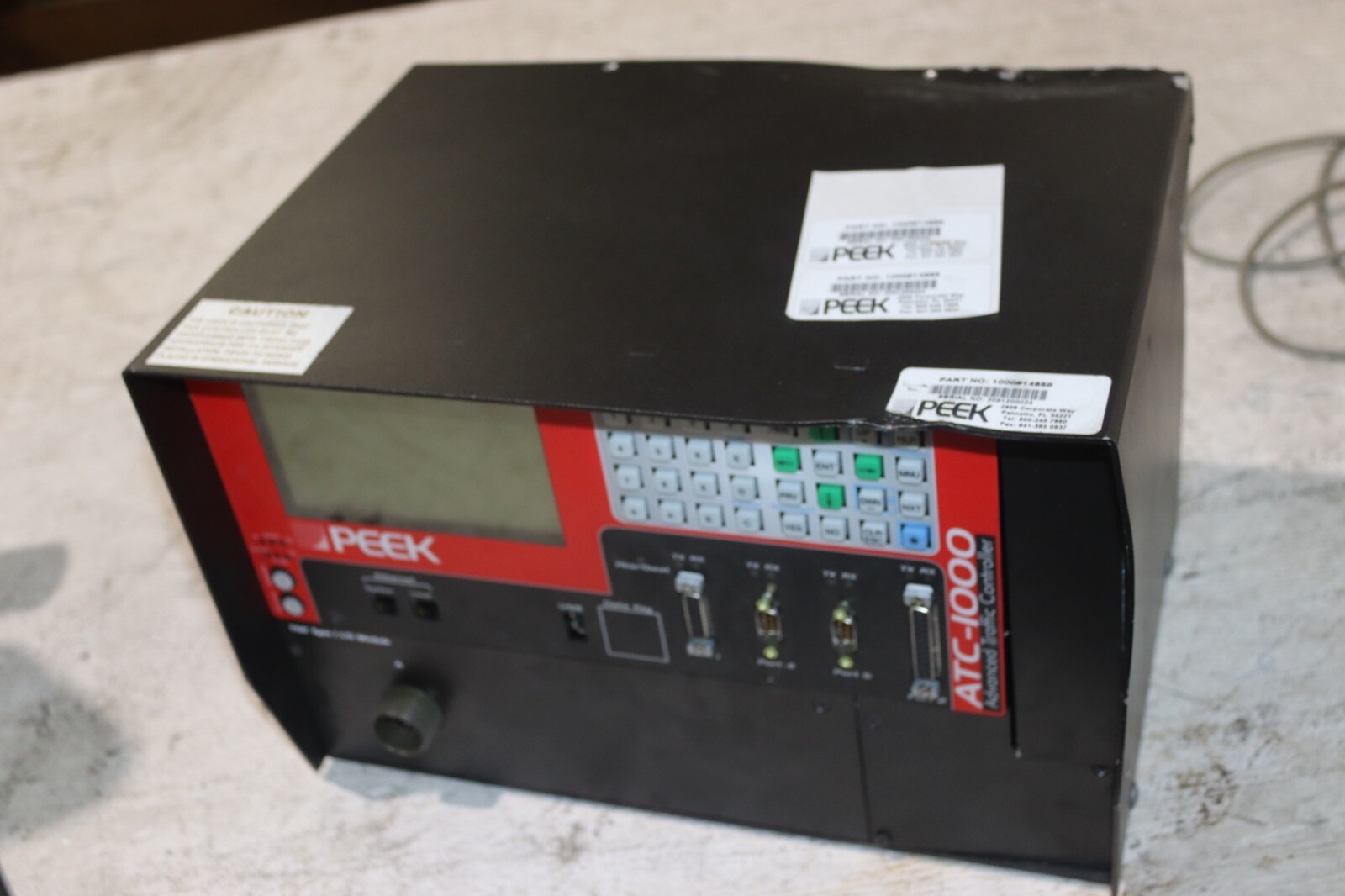 PEEK ATC-1000 ADVANCED TRAFFIC CONTROLLER