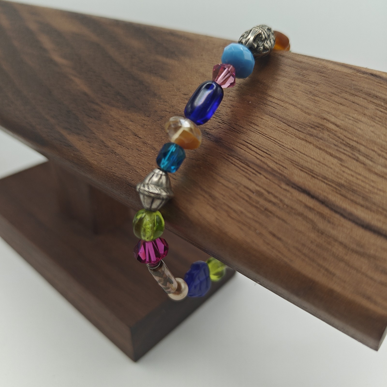 Vtg Artisan Beaded Colorful Bracelet Vtg Artisan Beaded Colorful Bracelet