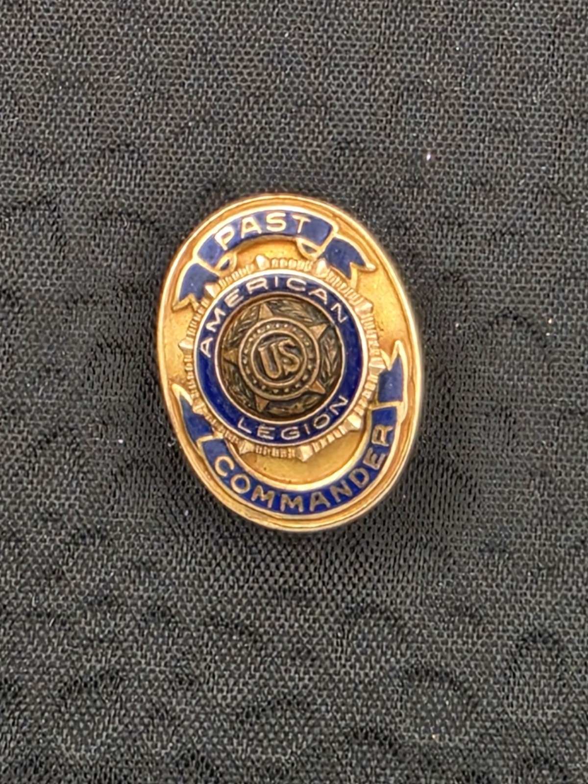Vintage American Legion Past Post Commander Pin 10k Gold Vintage American Legion Past Post Commander Pin 10k Gold
